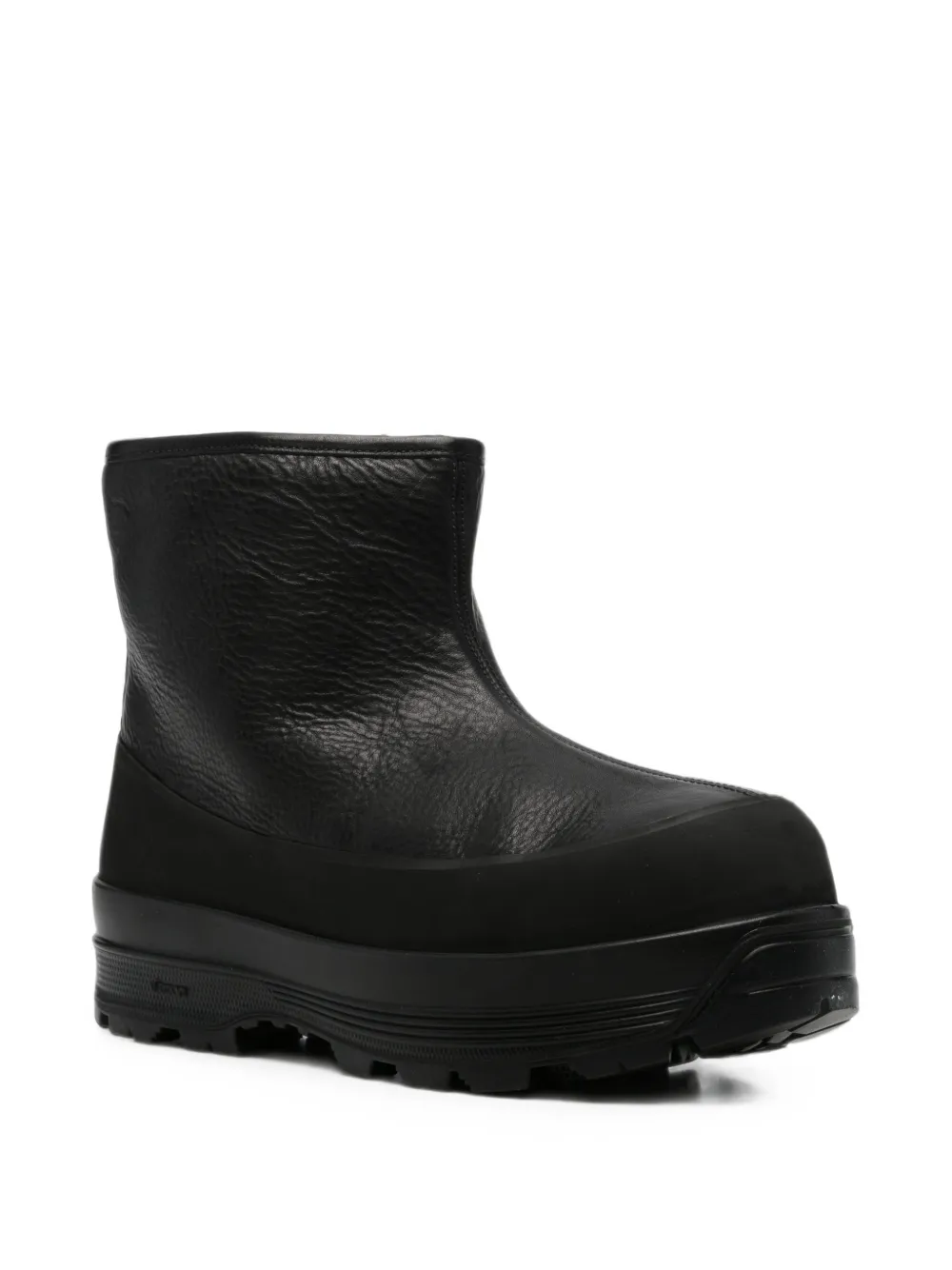 Diemme Badia shearling leather boots Zwart