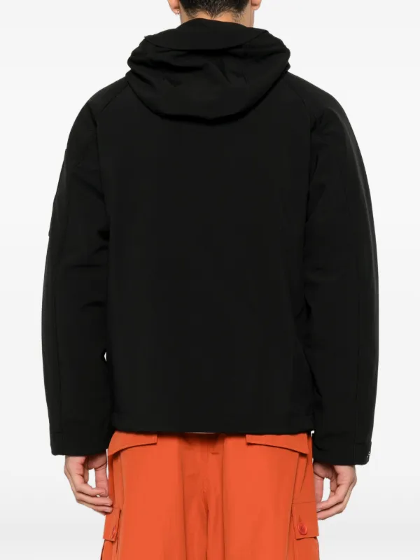 C.P. Company C.P. Shell-R Padded Hooded Lens Jacket | Black | FARFETCH
