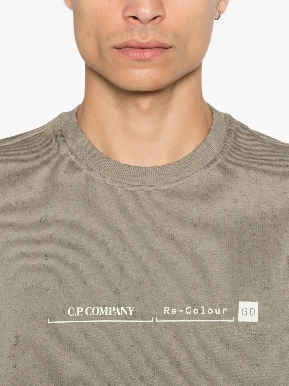 C.P. Company Sweater met logoprint Grijs