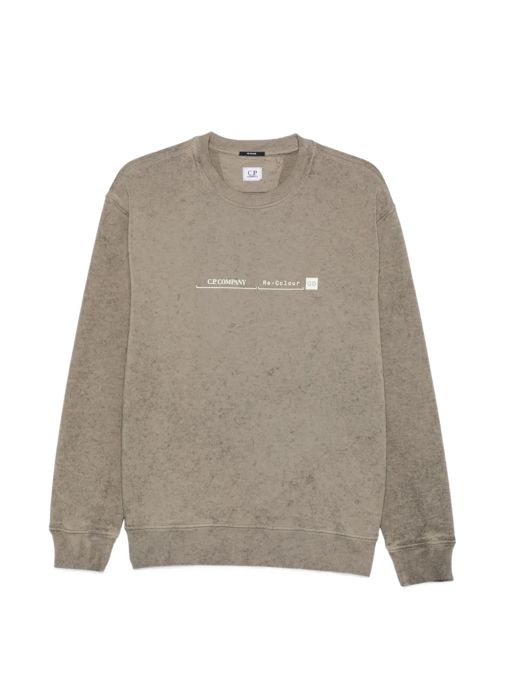 C.P. Company logo-print sweatshirt - Grigio