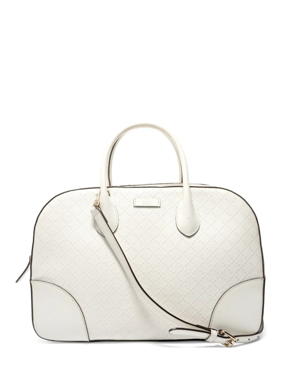 Gucci Pre-Owned GG Supreme shoulder bag - White