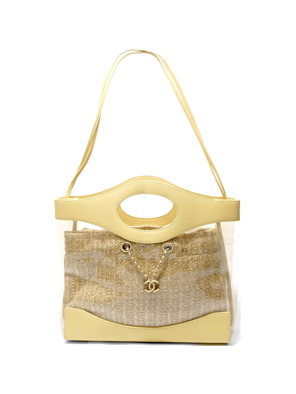 CHANEL Pre-Owned 2018-2019 31 2Way tote bag - Yellow