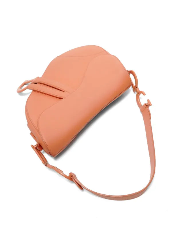 Christian Dior Pre-Owned 2020 Saddle Shoulder Bag | Orange | FARFETCH