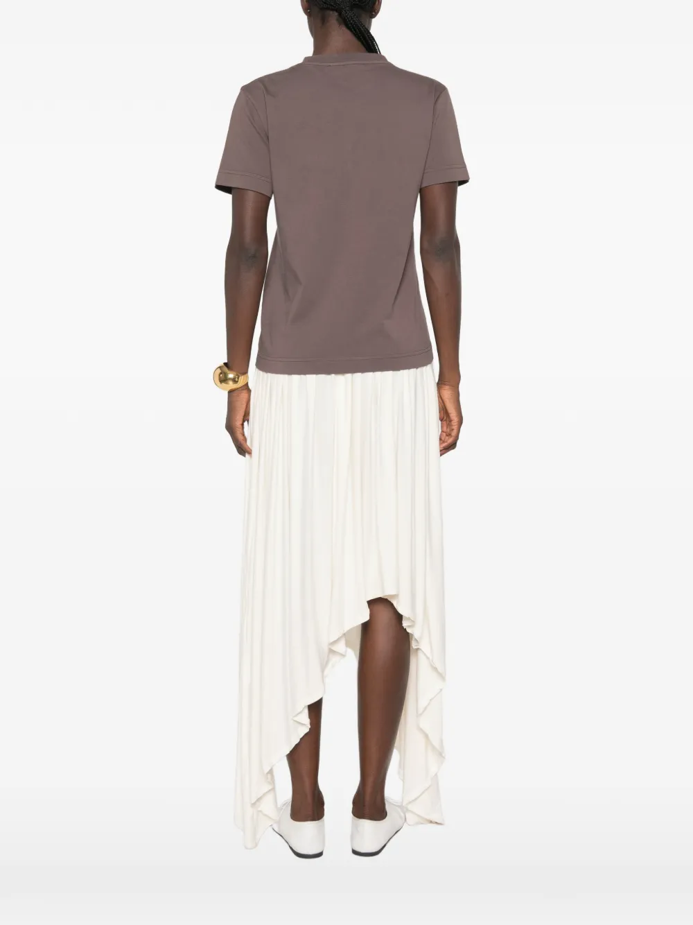 Jacquemus Le T-shirt Gros-Grain T-shirt Bruin