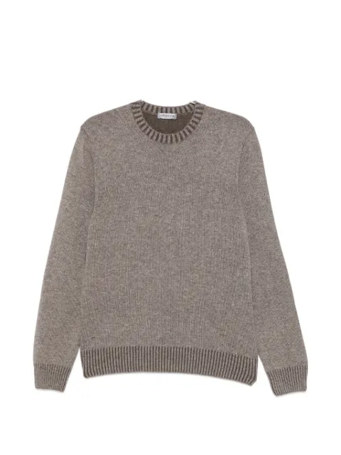 Vengera ribbed-knit-trim sweater
