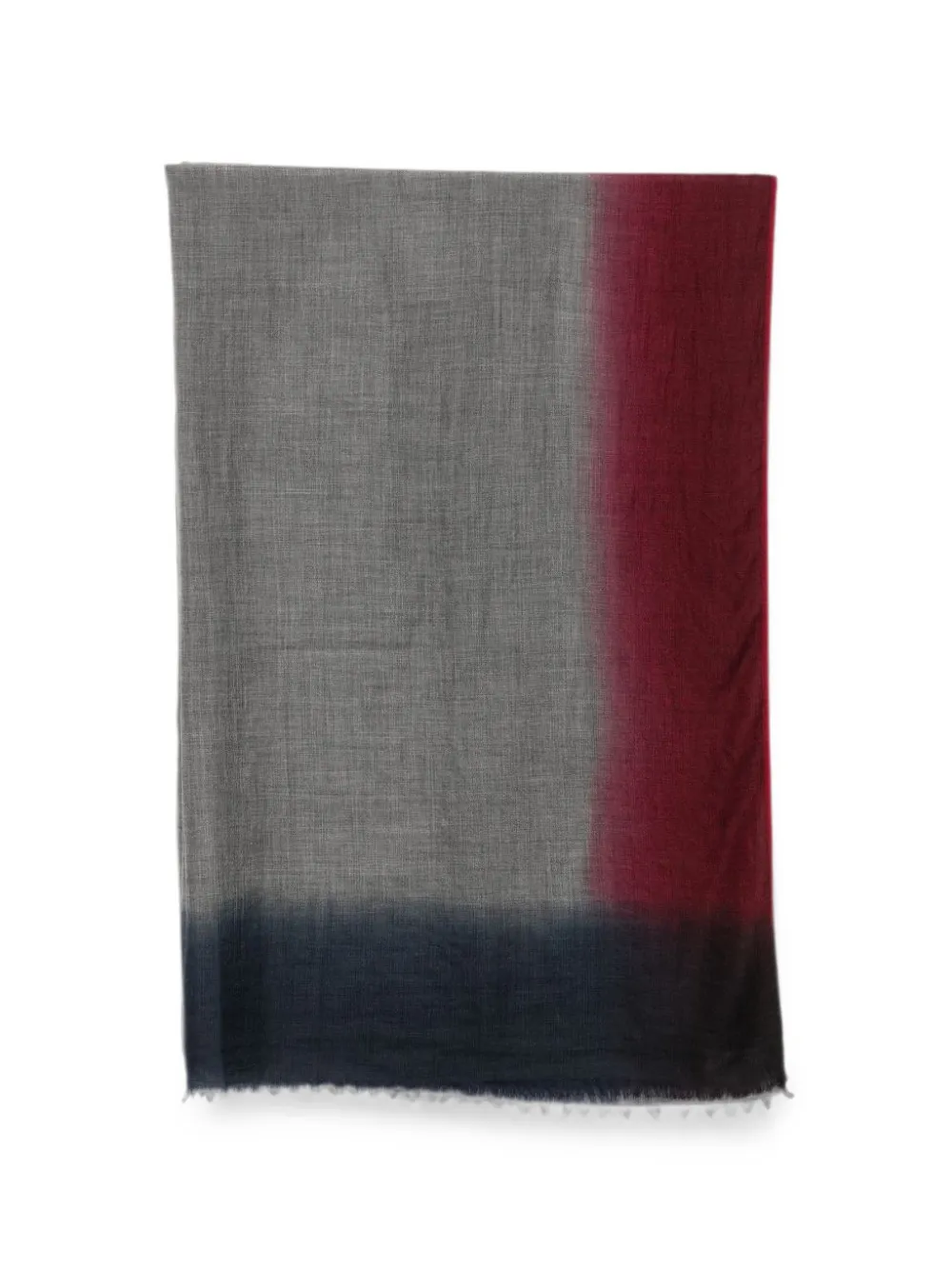Faliero Sarti Giudy ombré-effect scarf - Grigio