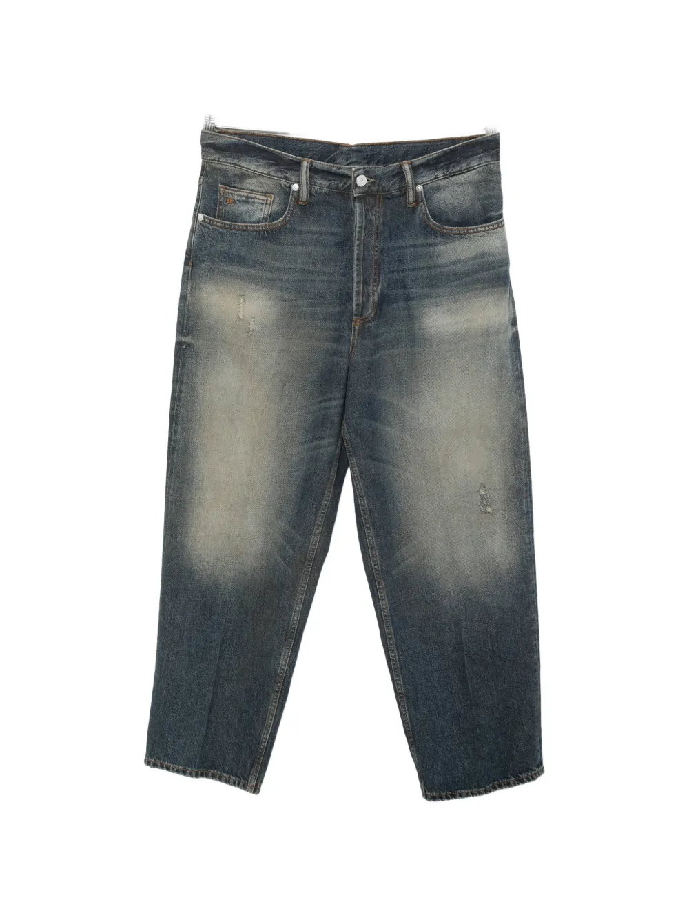 Nine In The Morning Jeans Albert con effetto vissuto - Blu