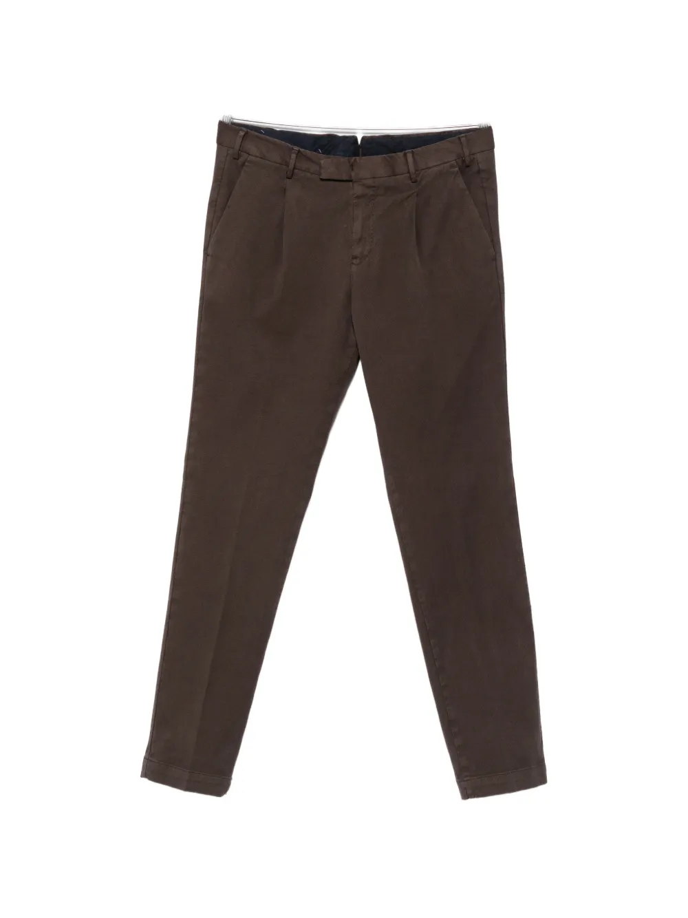 PT Torino check-pattern tailored trousers - Braun