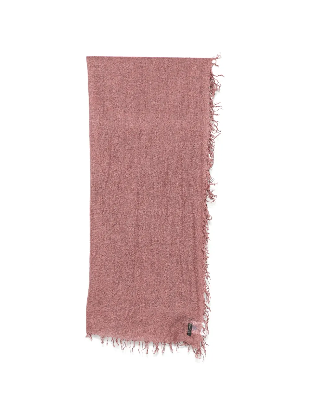Faliero Sarti frayed-edge scarf - Rosa