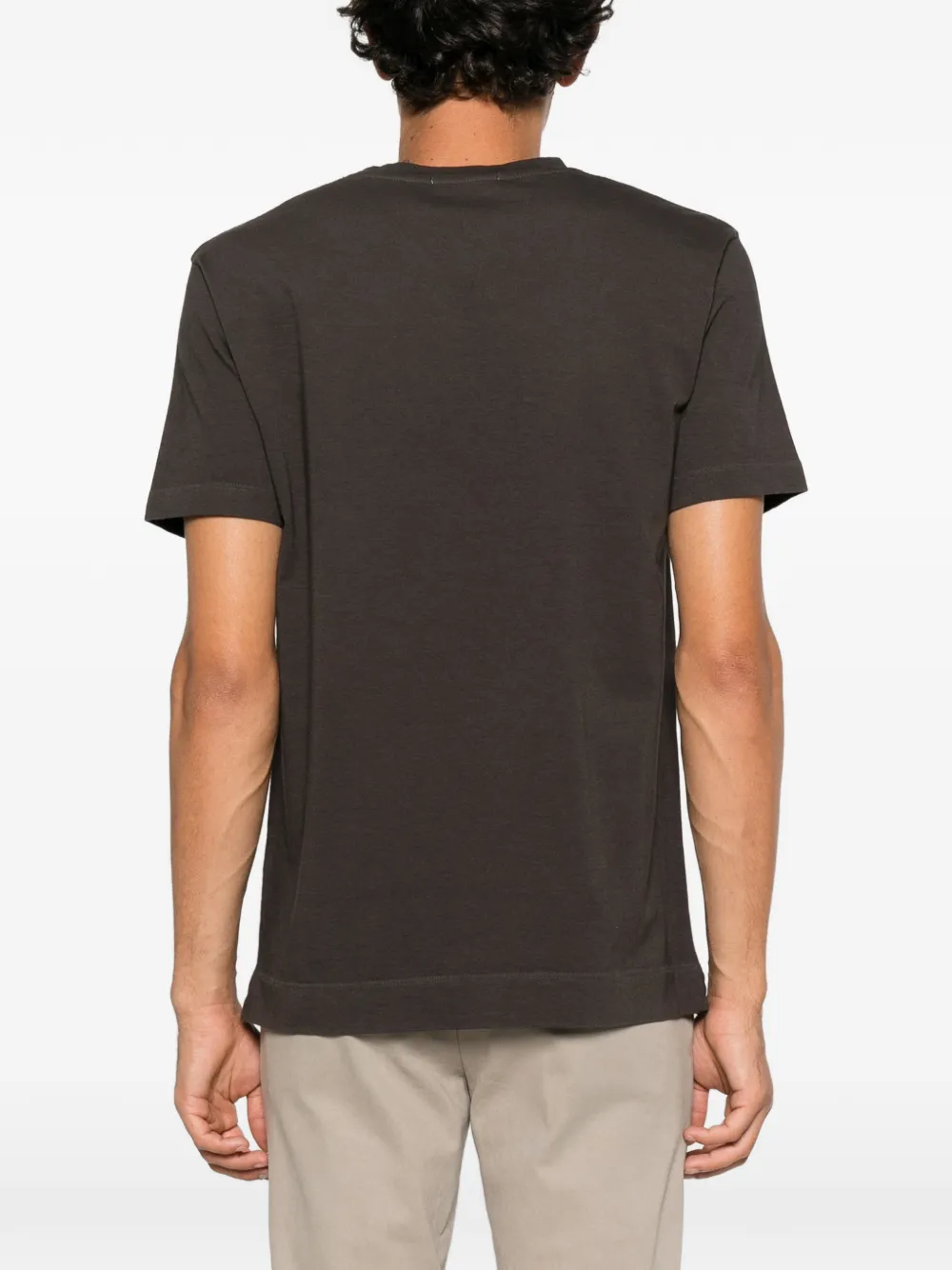 Daniele Fiesoli logo-patch cotton T-shirt Zwart