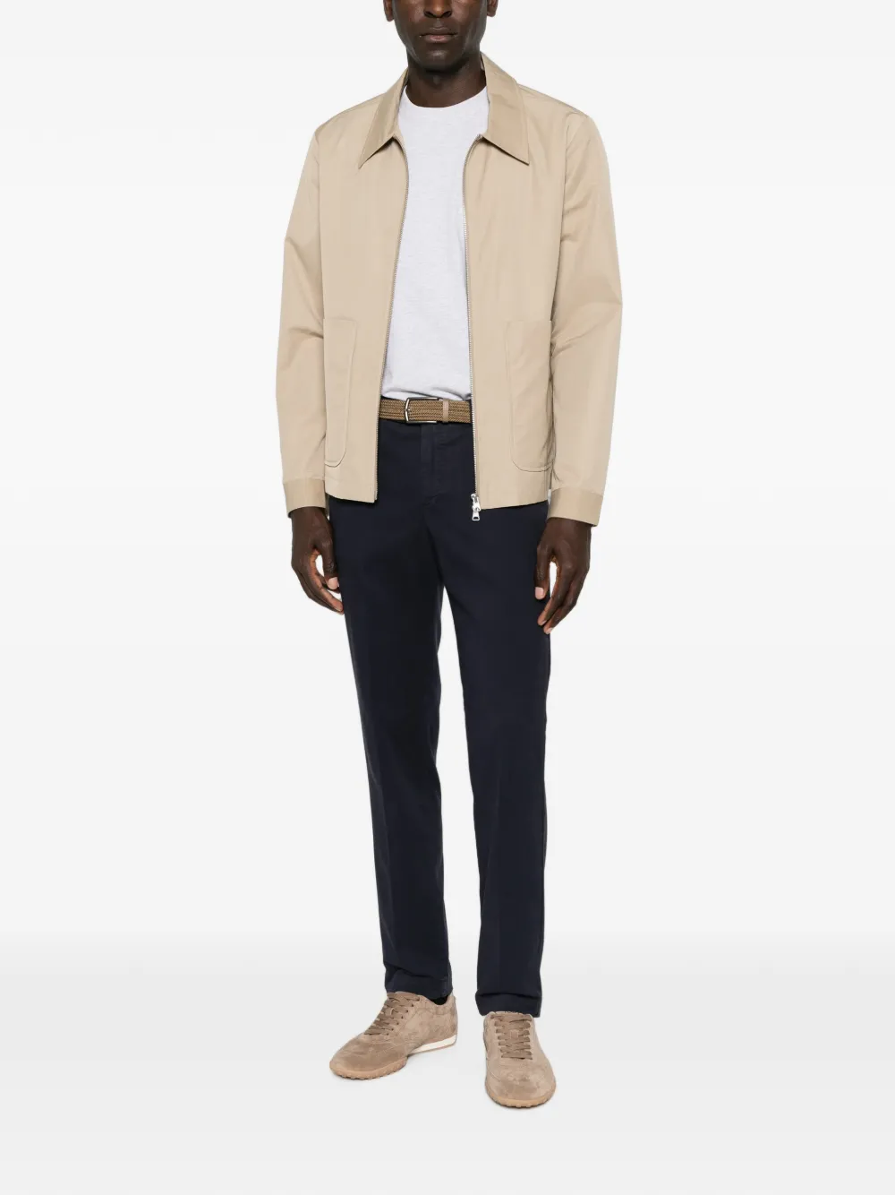 PT Torino straight-leg trousers Blauw