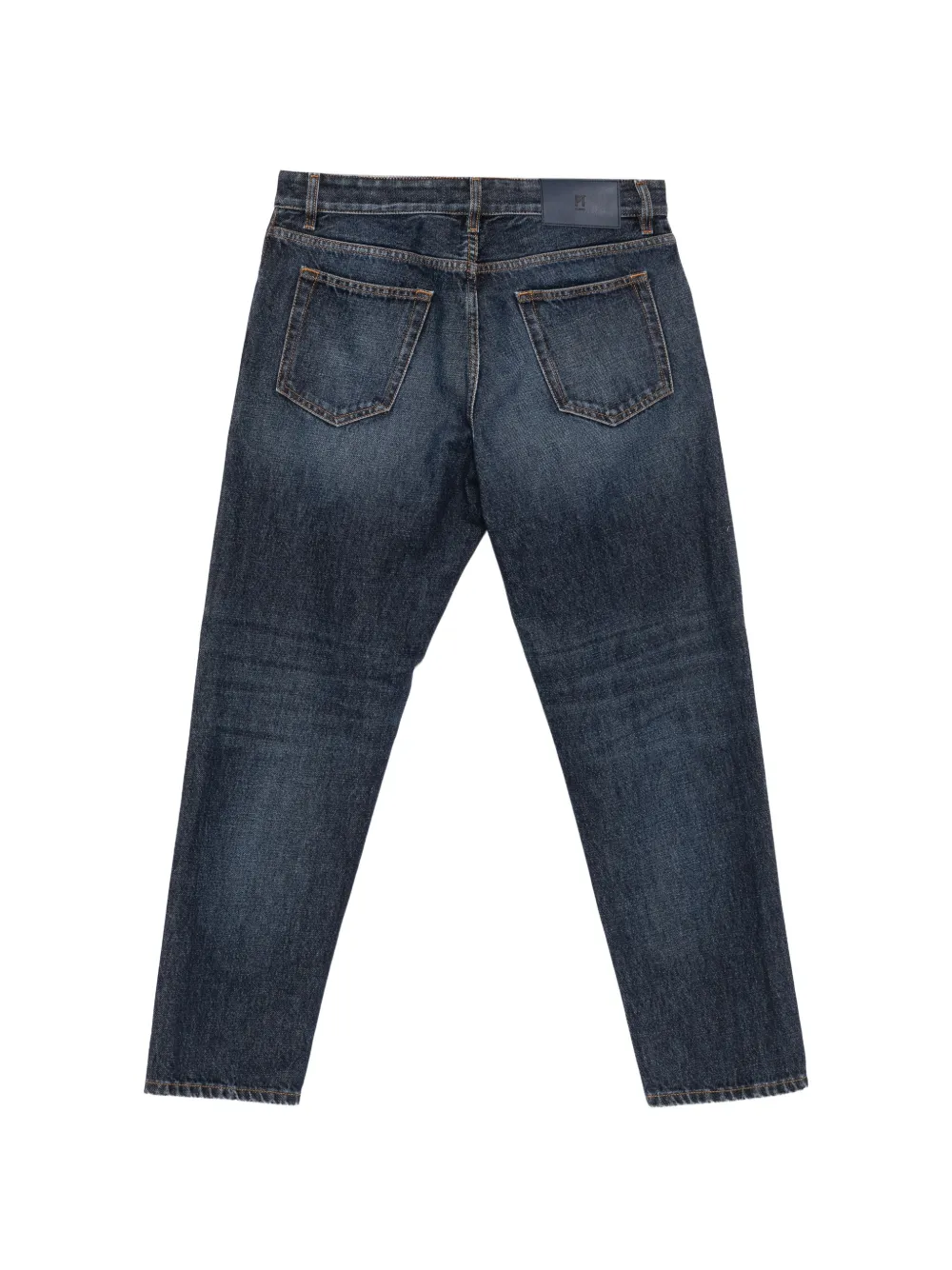 PT Torino Rebel jeans met riemlussen Blauw