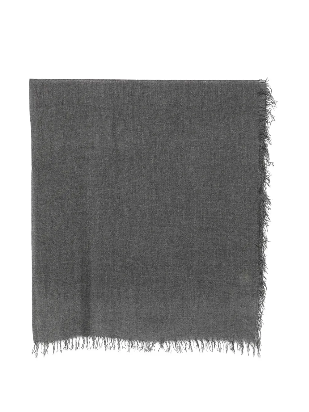 Faliero Sarti Giudy gradient frayed scarf - Grigio