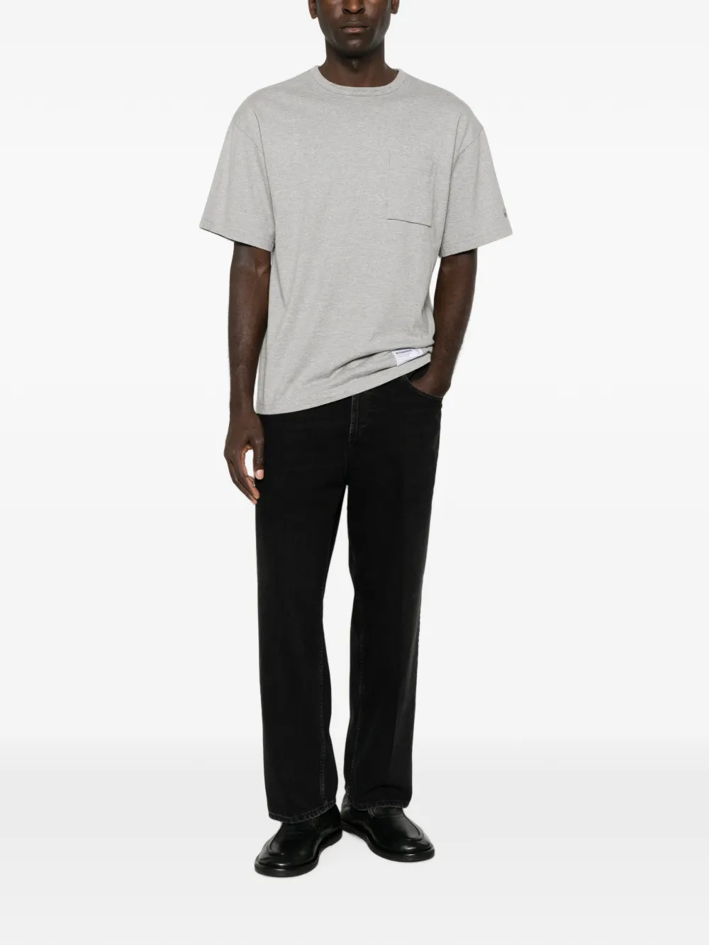 Nine In The Morning Albert straight jeans Zwart