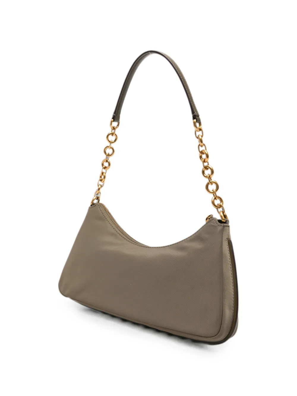 Michael Kors Schoudertas met ketting en bloemendetail Groen