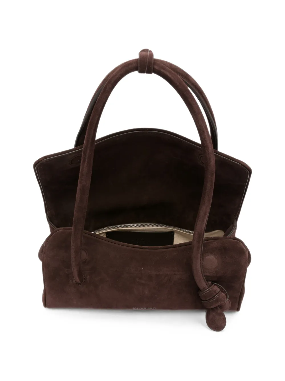 Jacquemus long Turismo leather shoulder bag Bruin