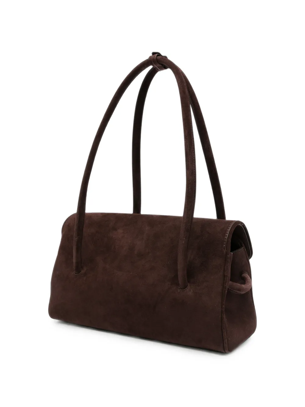 Jacquemus long Turismo leather shoulder bag Bruin