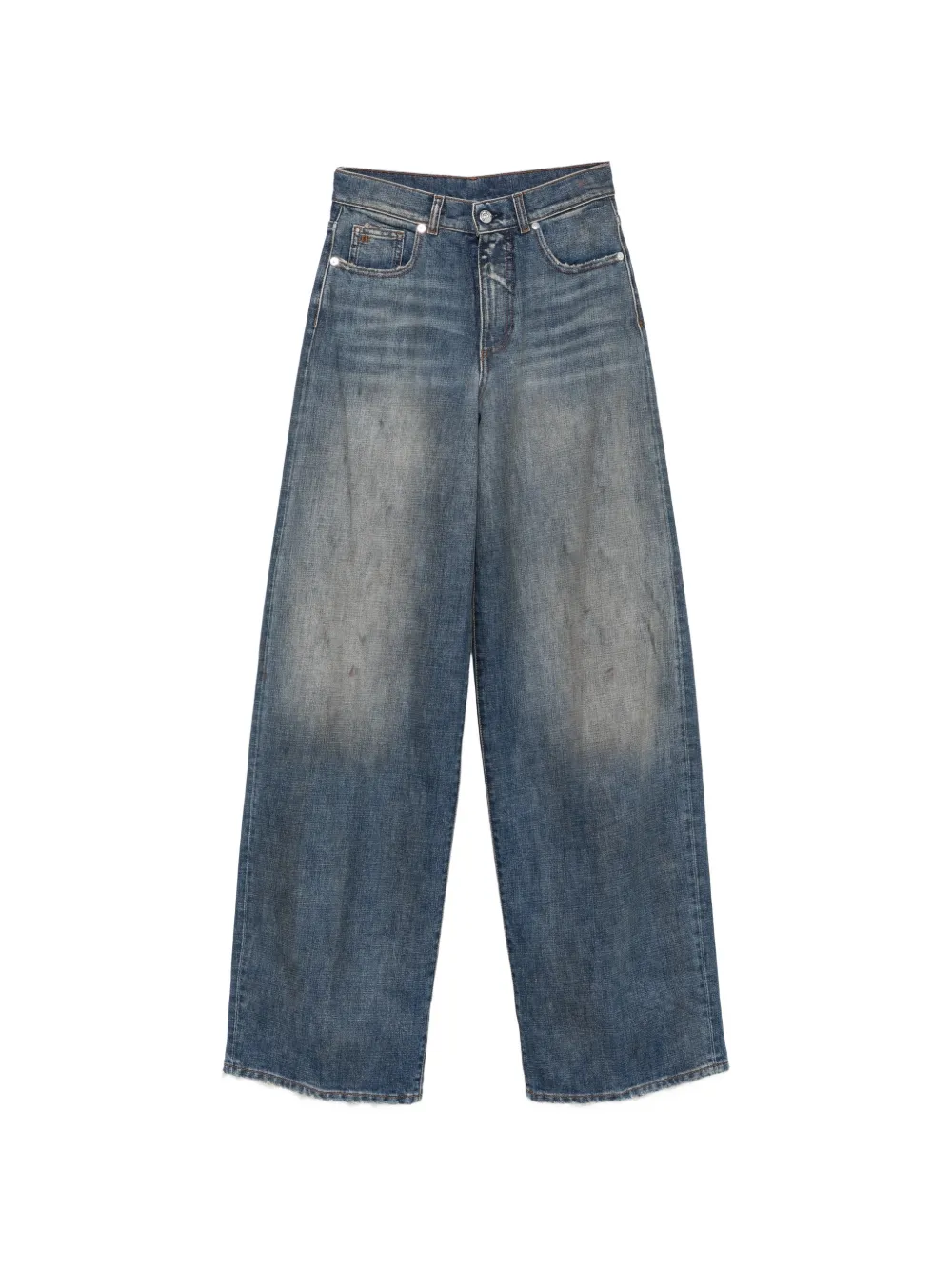 Nine In The Morning Eris wide-leg jeans - Blau