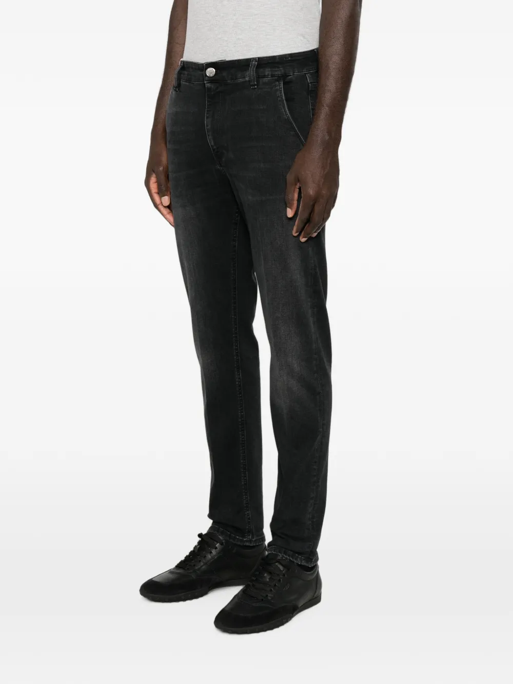 PT Torino Slim-fit jeans Zwart