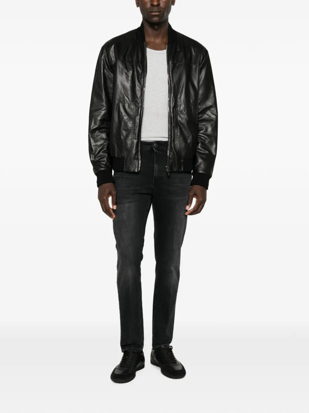 PT Torino Slim-fit jeans Zwart