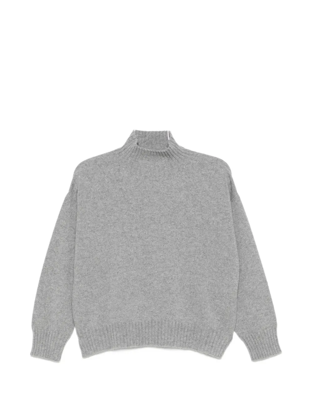 D.Exterior high-neck cashmere sweater - Grau