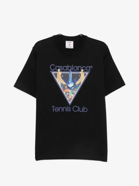 Casablanca graphic-print crew-neck T-shirt