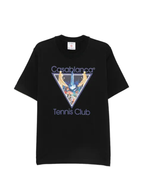 Casablanca Monde Perdu Tennis Club Icon graphic-print T-shirt