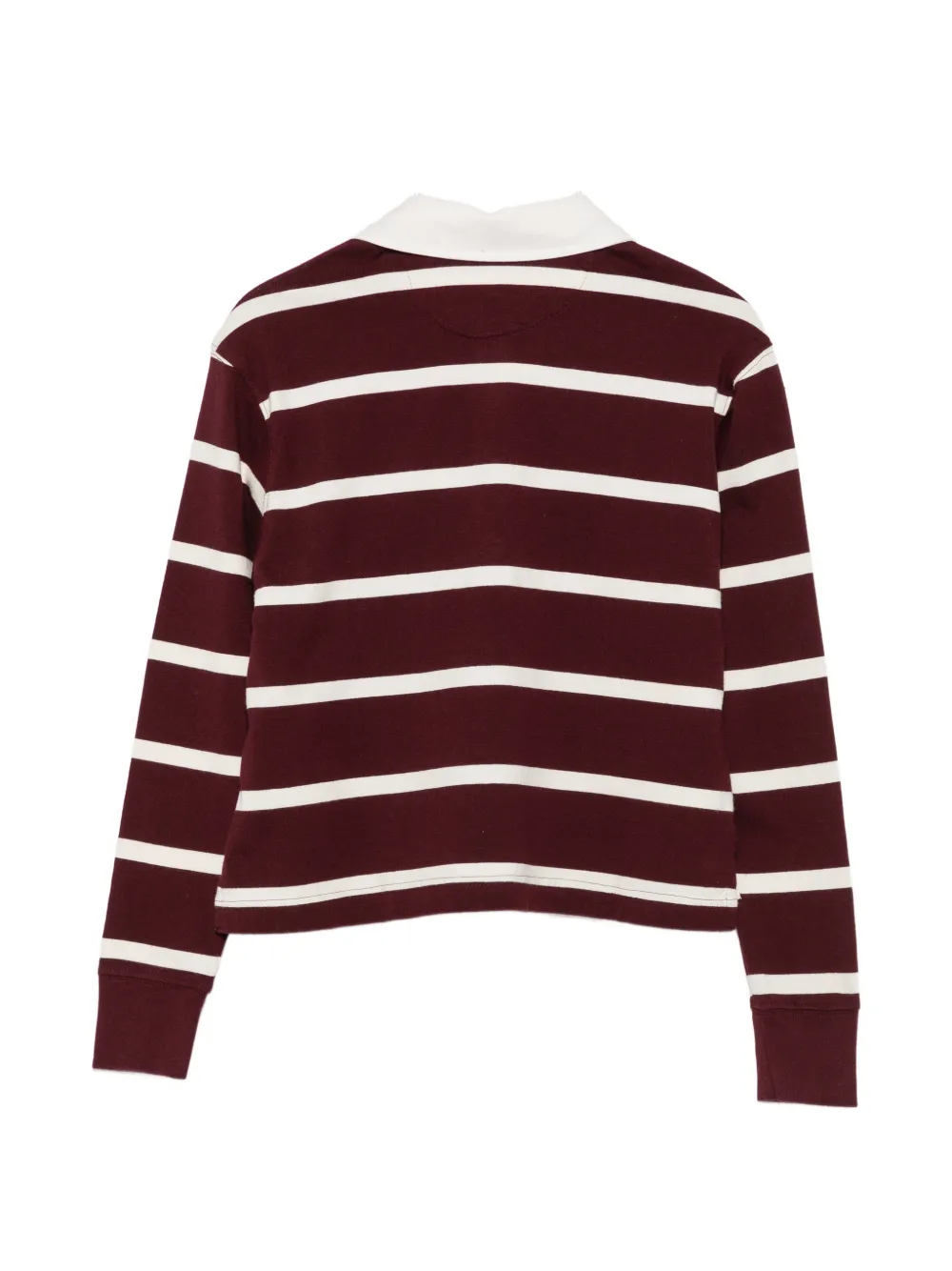 POLO RALPH LAUREN KIDS Gestreept poloshirt Rood