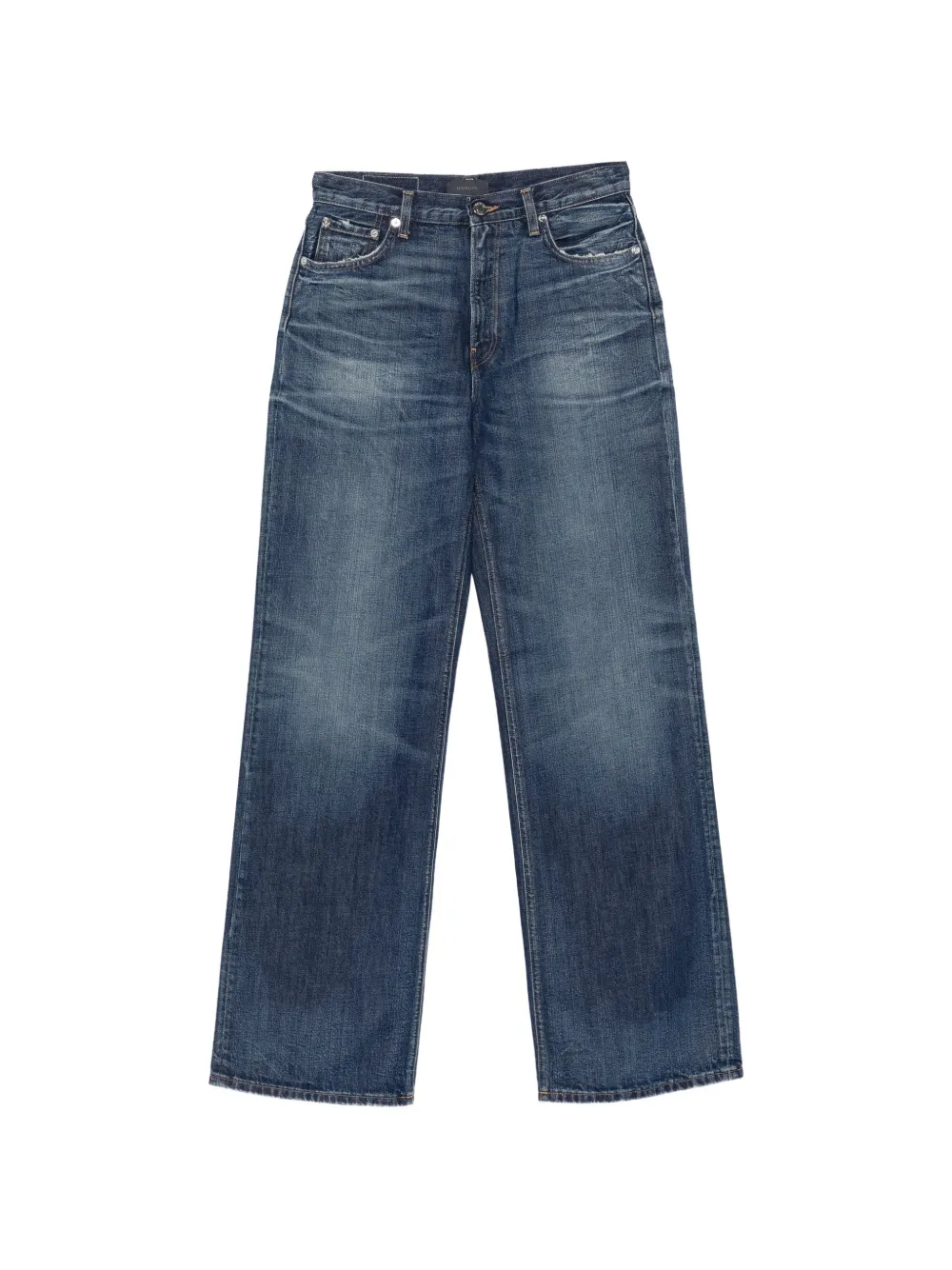 Haikure faded wide-leg jeans - Blu