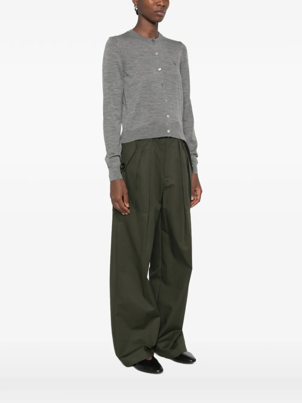 Polo Ralph Lauren Button-up vest Grijs