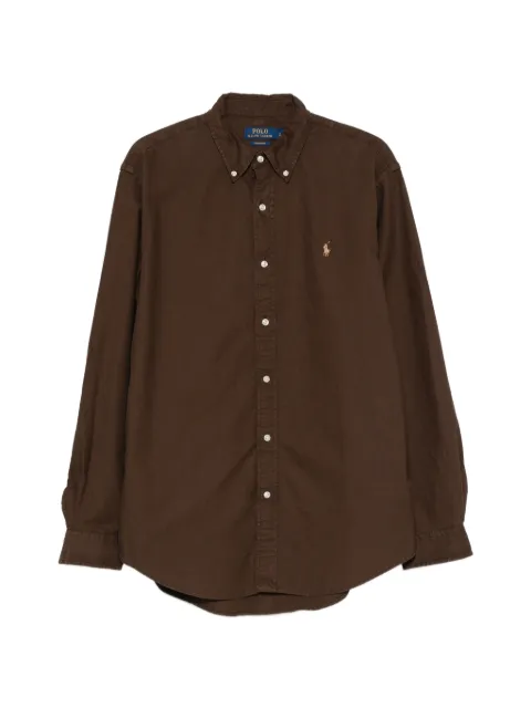 Polo Ralph Lauren embroidered-logo button-down shirt