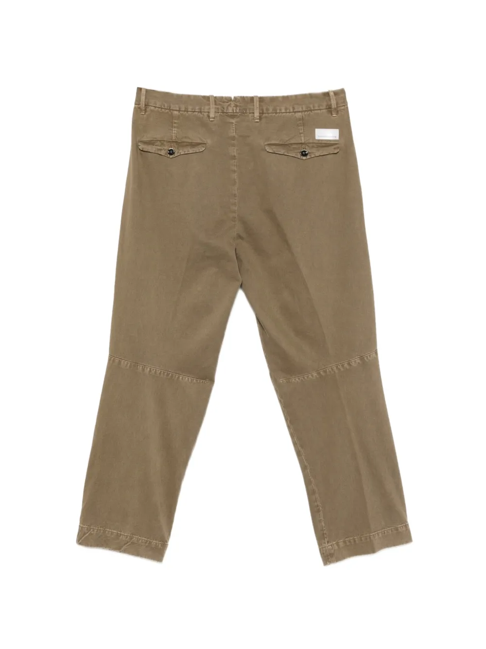 Nine In The Morning Giulio broek met geplooide voorkant Bruin