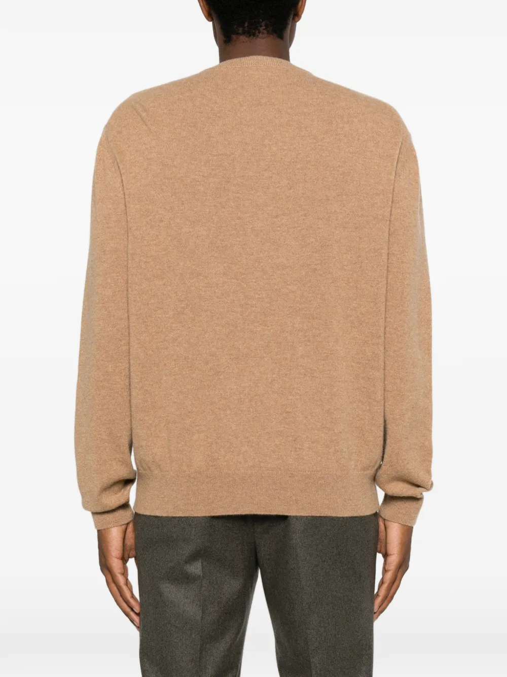 Daniele Fiesoli crew-neck cashmere sweater Bruin