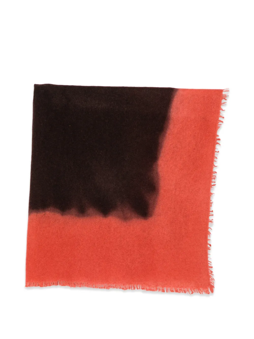 Faliero Sarti Little Anelisa frayed scarf - Arancione