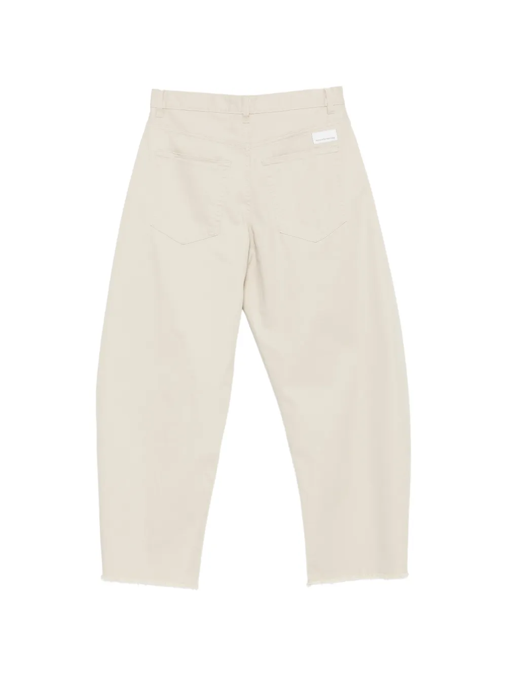 Nine In The Morning Karter cropped broek Beige