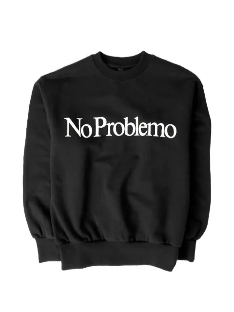NO PROBLEMO logo-print sweatshirt