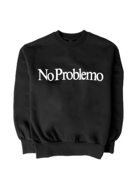 NO PROBLEMO sudadera con logo estampado