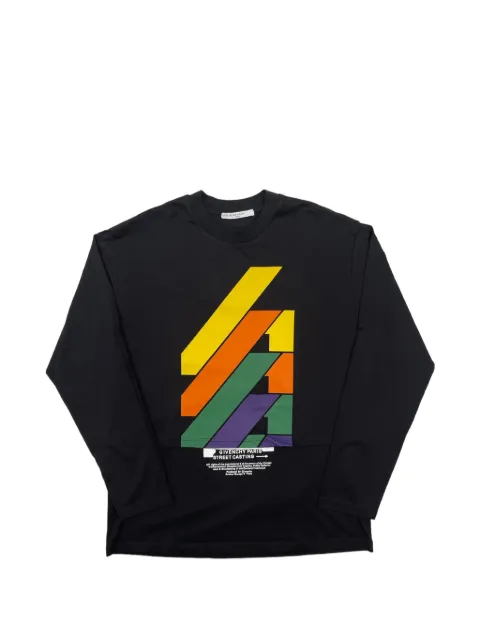 Givenchy Rare graphic-print long-sleeve T-shirt