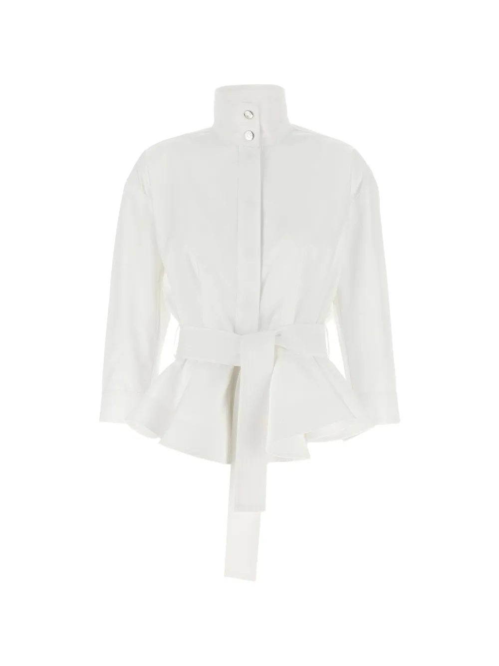Jacquemus The Cabana belted shirt - White