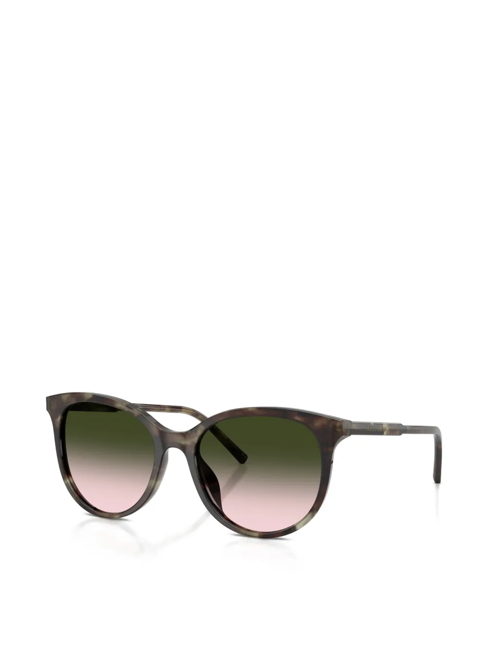 Dolce & Gabbana Eyewear Zonnebril met schildpadschild-design Bruin