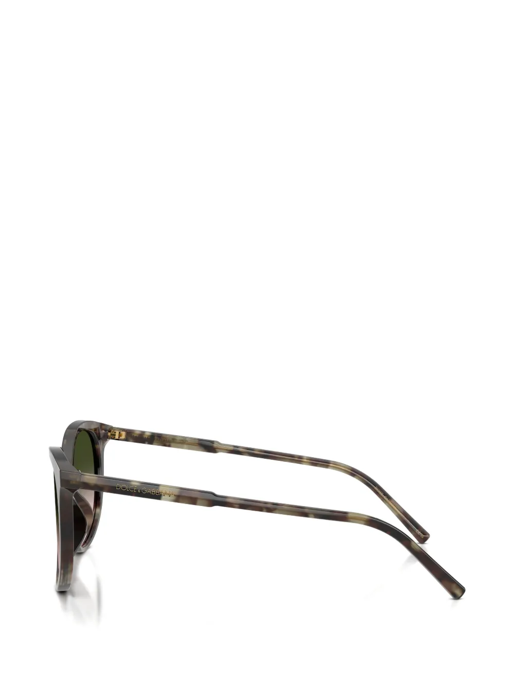 Dolce & Gabbana Eyewear Zonnebril met schildpadschild-design Bruin