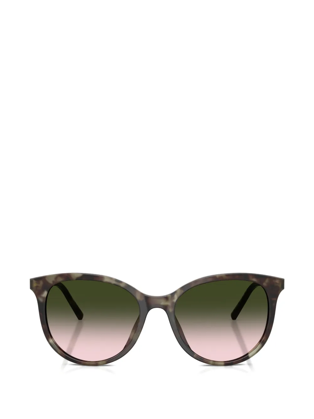 Dolce & Gabbana Eyewear tortoiseshell-effect cat-eye sunglasses - Marrone