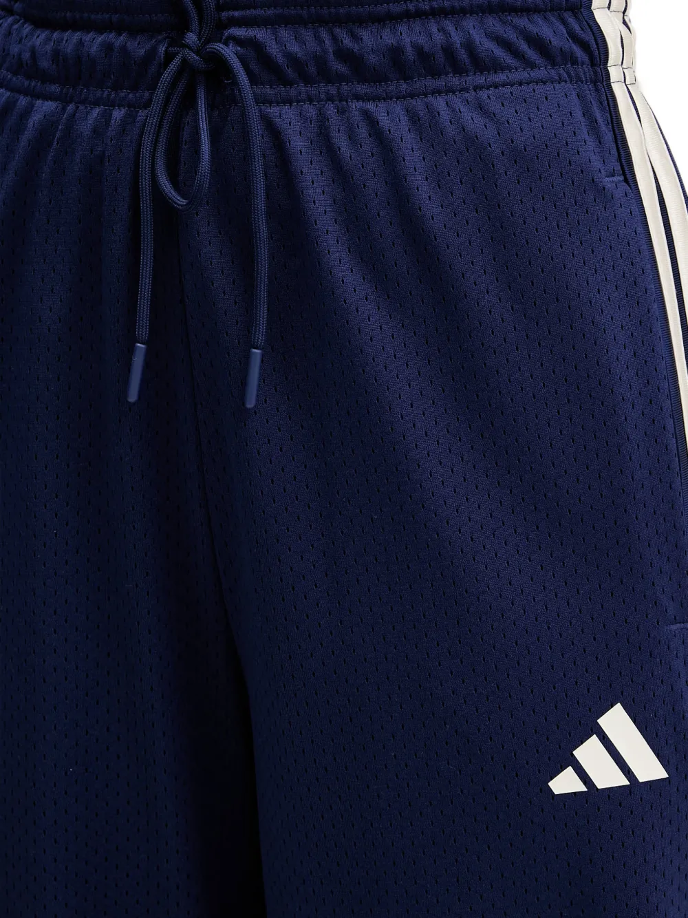 adidas mesh side-stripe track pants Blauw