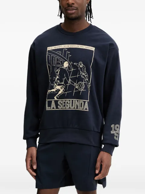 adidas Real Madrid Heritage graphic-print sweatshirt