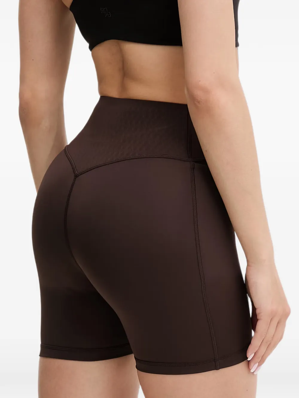 adidas Optimé logo-print high-waisted shorts Bruin