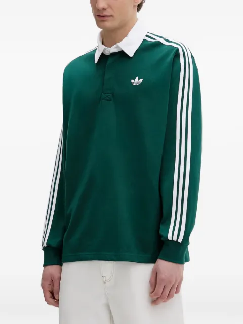 adidas side-stripe polo shirt