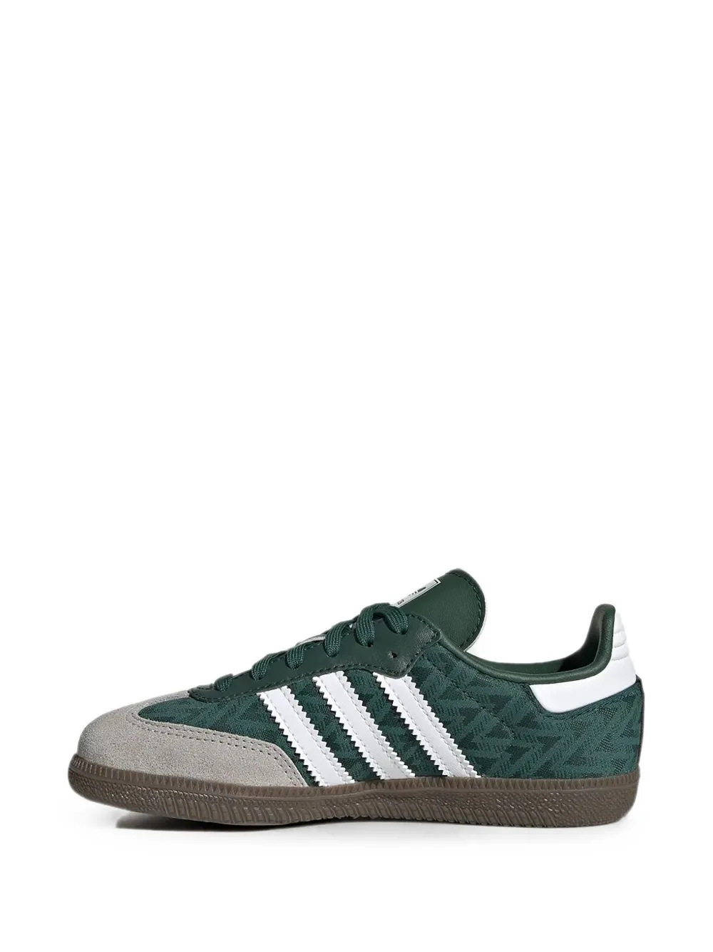 adidas Kids Samba geometric-pattern sneakers Groen