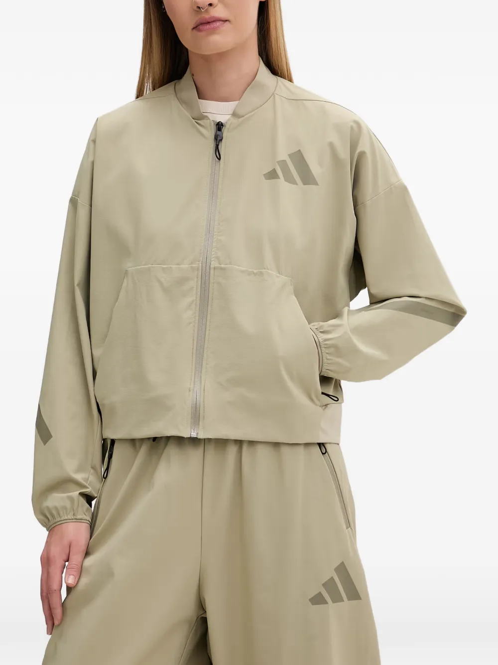 adidas Bomber con logo - Toni neutri