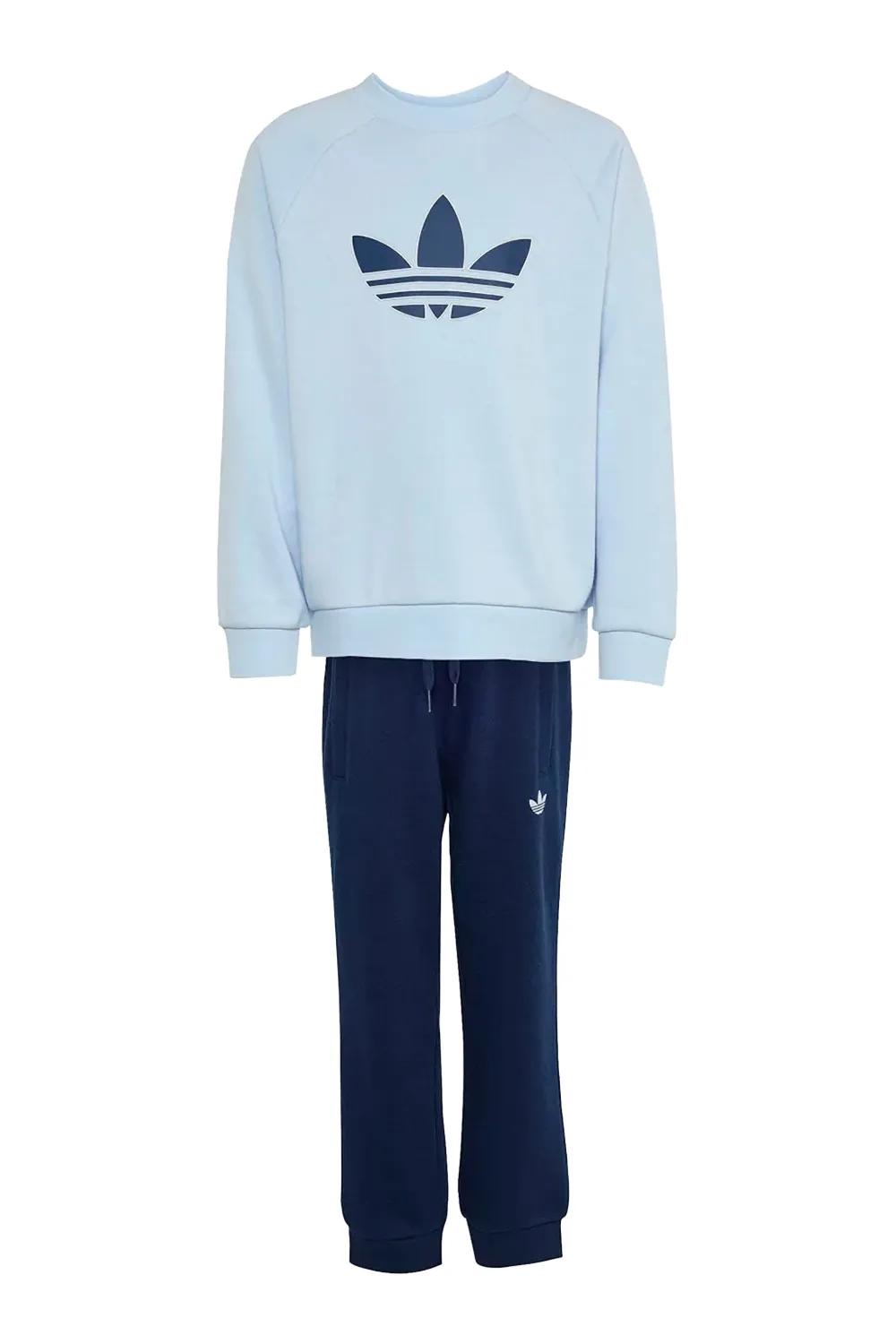 adidas Kids Trefoil-logo tracksuit - Blu