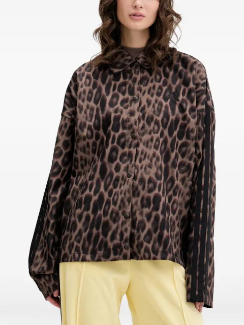 adidas leopard-print jacket
